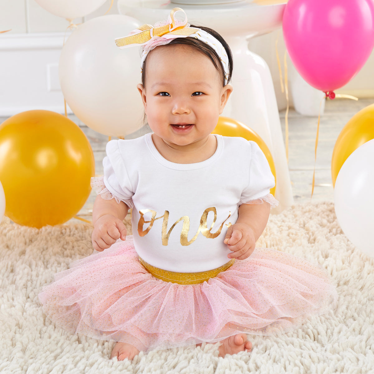 My First Birthday 3 Piece Tutu Outfit Baby Aspen Baby Aspen Gifts